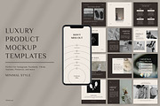 60 Luxury Product Mockup Templates, a Social Media Template by 3Motional (Thumbnail 3 of 10)