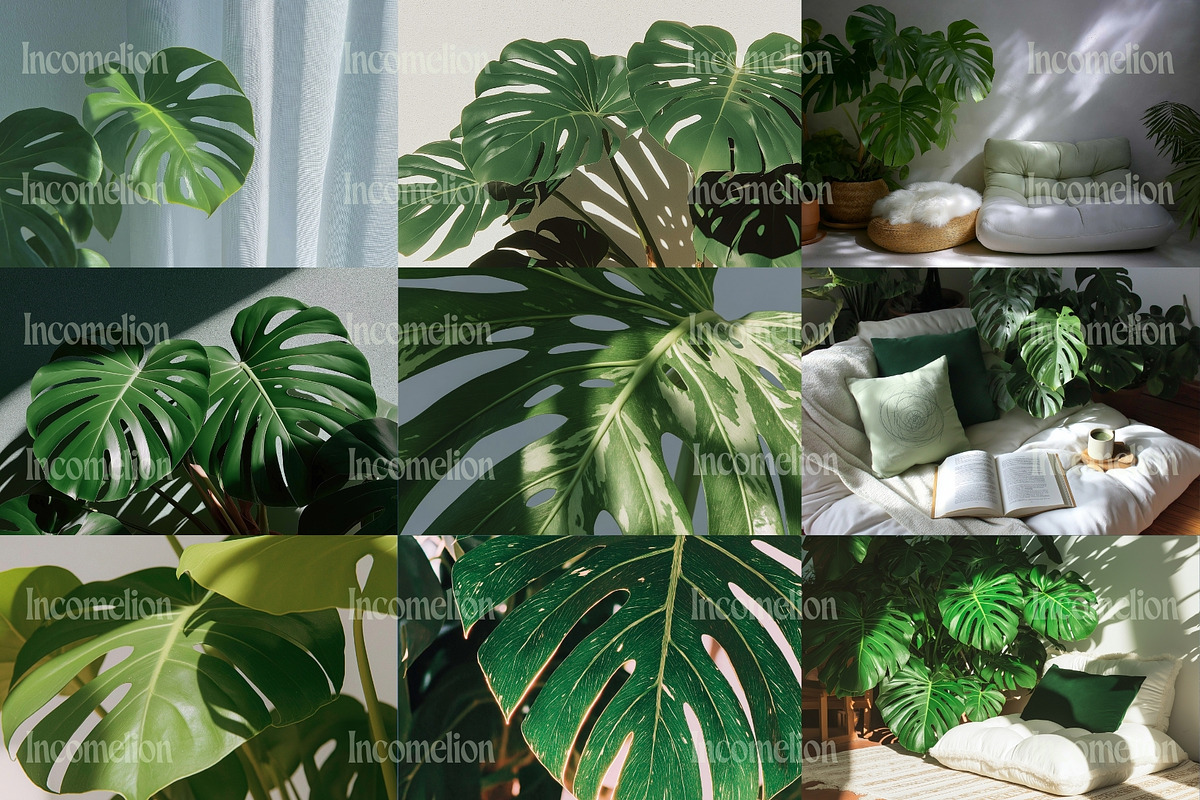 45 Aesthetic Monstera Plant Photos, a Nature Photo by Incomelion (Photo 10 of 12)