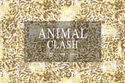 Animal Clash - Seamless Patterns, a Pattern Graphic by texvogue (Thumbnail 1 of 11)