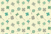14 Patterns with Fourleaf Clovers, a Pattern Graphic by Sunset&Sea Design (Thumbnail 5 of 5)