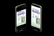 Simple Travel Agency Flyer, a Flyer Template by Neermana (Thumbnail 4 of 4)