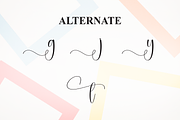 Geometry | Script Font, a Handwritten Font by Scratchones (Thumbnail 8 of 9)