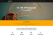 Kalon - Animated Parallax HTML Theme, a Bootstrap Template by DesignWP (Thumbnail 2 of 2)