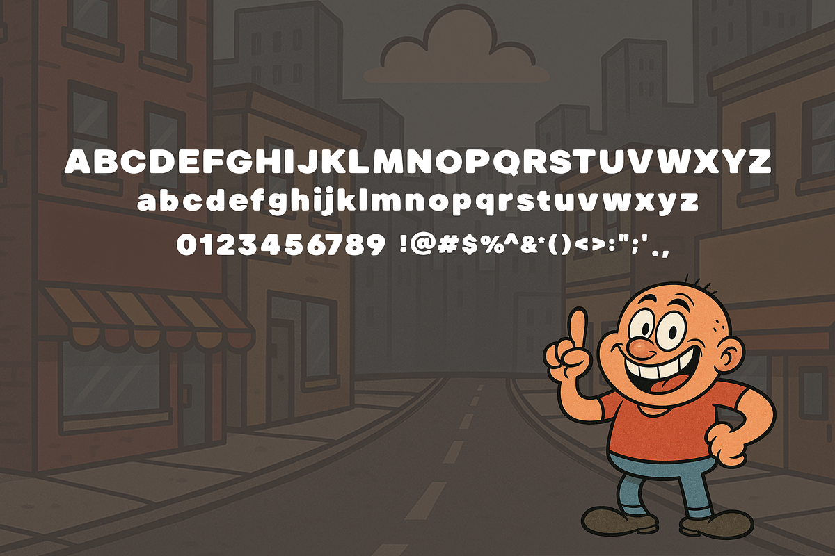 Bold Bastard Font, a Sans Serif Font by Redmixx Design (Photo 3 of 4)