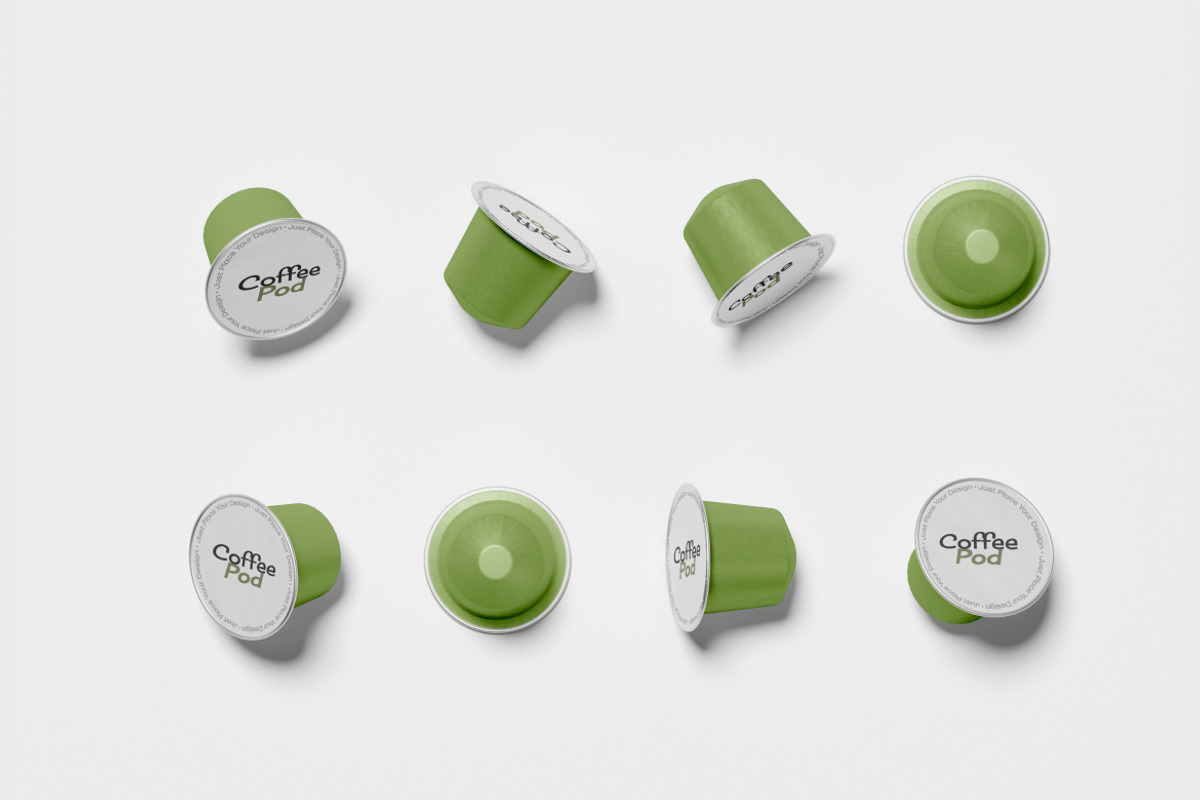 Coffee Pod Mockup, a Packaging Mockup by Budogol Studio (Photo 4 of 5)