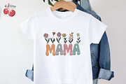 Mama Flowers SVG, Mother's Day SVG, a Graphic by Cherry.designs (Thumbnail 2 of 3)