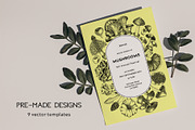 Mushrooms Vector Illustration Set, an Object Illustration by Yevheniia (Thumbnail 8 of 14)