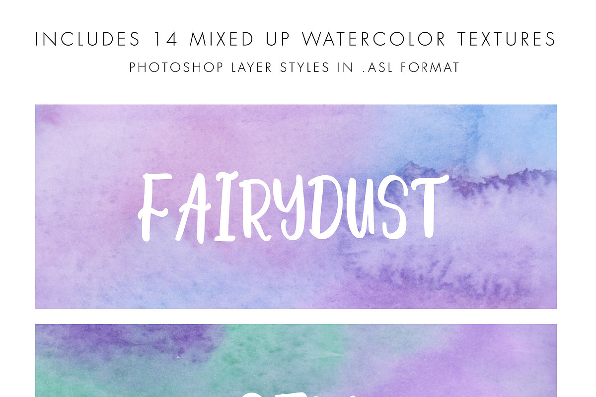 Watercolor Effects for Photoshop, a Texture Graphic by Hello Muse Design (Photo 4 of 6)