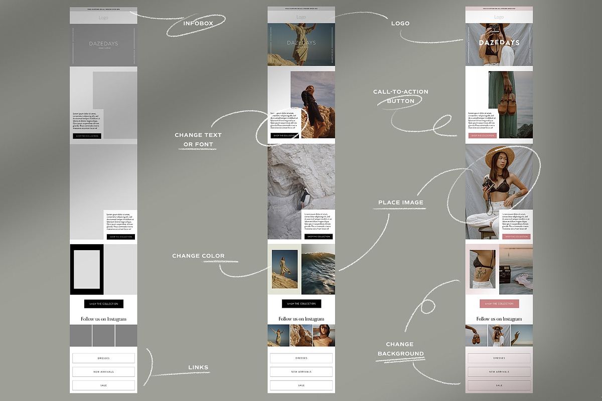 Online Shop Email Newsletter, an Email Template by ONYU Studio (Photo 3 of 5)