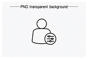 User Profile and Ui Icons Set, an Outline Icon by Designfour (Thumbnail 3 of 7)