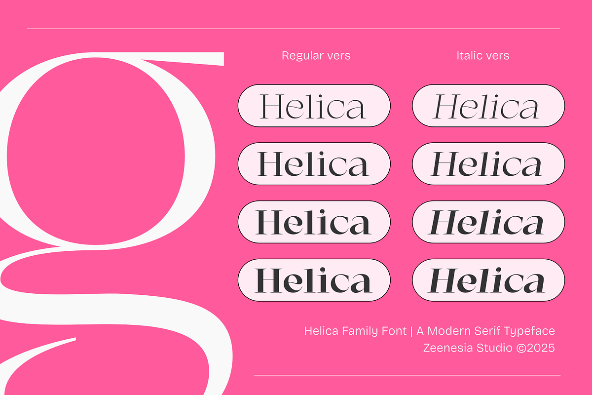 Helica, a Script Font by zeenesia (Photo 2 of 16)