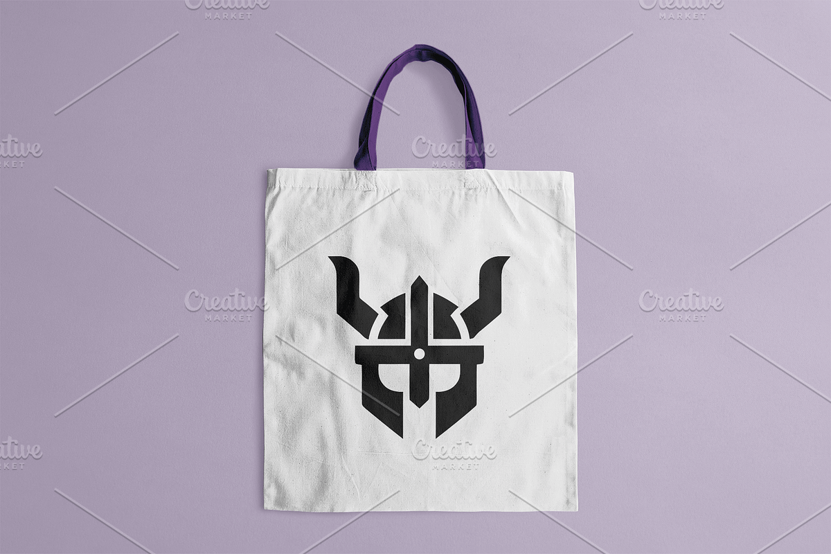 Viking helmet silhouette, a Branding & Logo Template by Vectorium Studio (Photo 2 of 2)