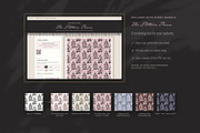 Toile & Vignette Seamless Patterns, a Pattern Graphic by The October Creative (Thumbnail 3 of 12)