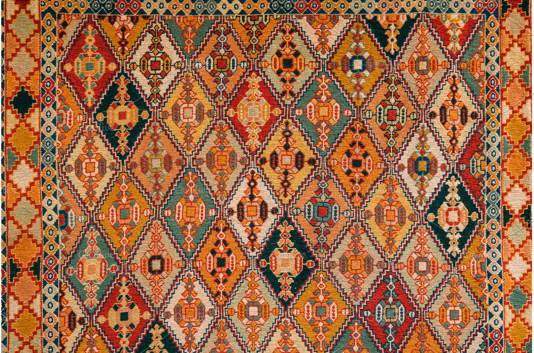 Oriental Persian Asian Carpets, an Abstract Photo by Our Amazing World