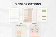 Weekly Planner Printables Templates, a Templates & Theme by Digital_Mind (Thumbnail 2 of 10)