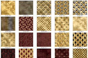 Gold Gothic Digital Paper