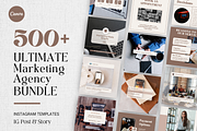 Marketing Agency Social Media, a Social Media Template by EliteMatidi (Thumbnail 1 of 8)