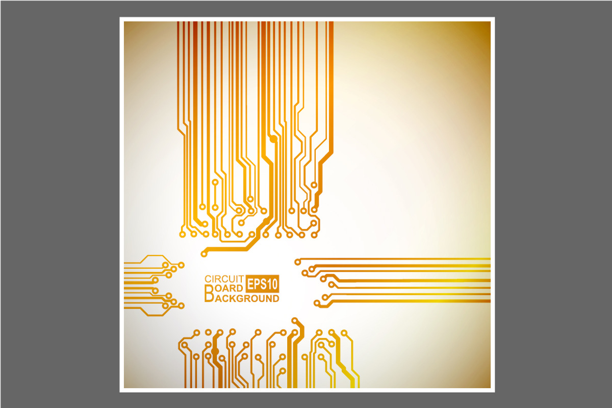 -50% Circuit boards backgrounds set, a Background Graphic by frost_newt (Photo 2 of 11)