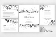 Black Eucalyptus Wedding Suite, an Invitation Template by Azka Creative (Thumbnail 3 of 5)