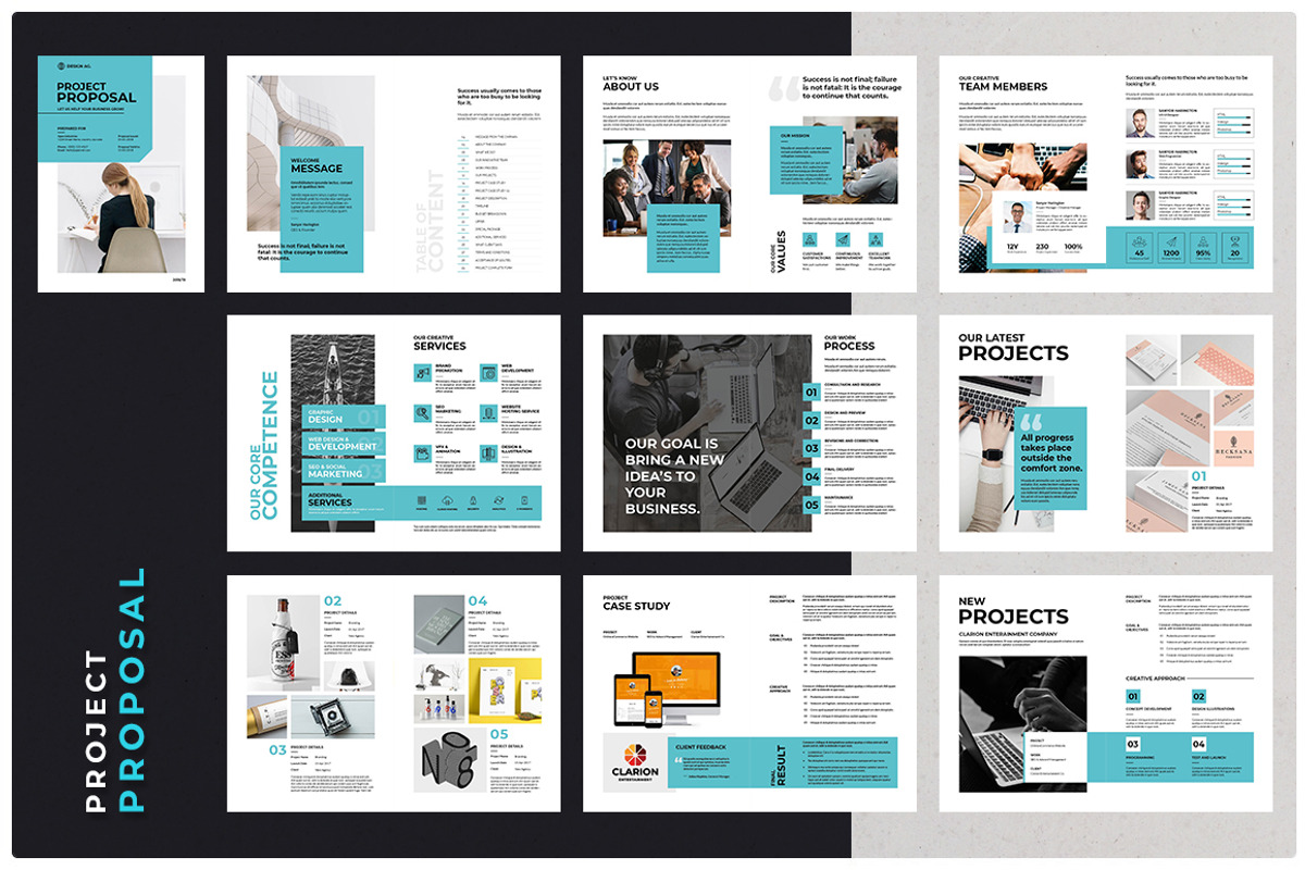 Proposal Bundle, a Brochure Template by GraphicsEgg (Photo 6 of 29)