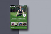 Yoga Flyer Template, a Flyer Template by retrographix (Thumbnail 3 of 4)