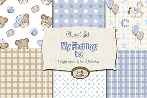 First Toys Clipart