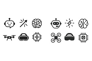 Exploring artificial intelligence, a Technology Illustration by ZinetroN