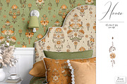 Odisha Floral Patterns & Motifs, a Pattern Graphic by Zeesi Design Garden (Thumbnail 2 of 12)