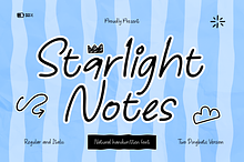 Starlight Notes Handwritten Font