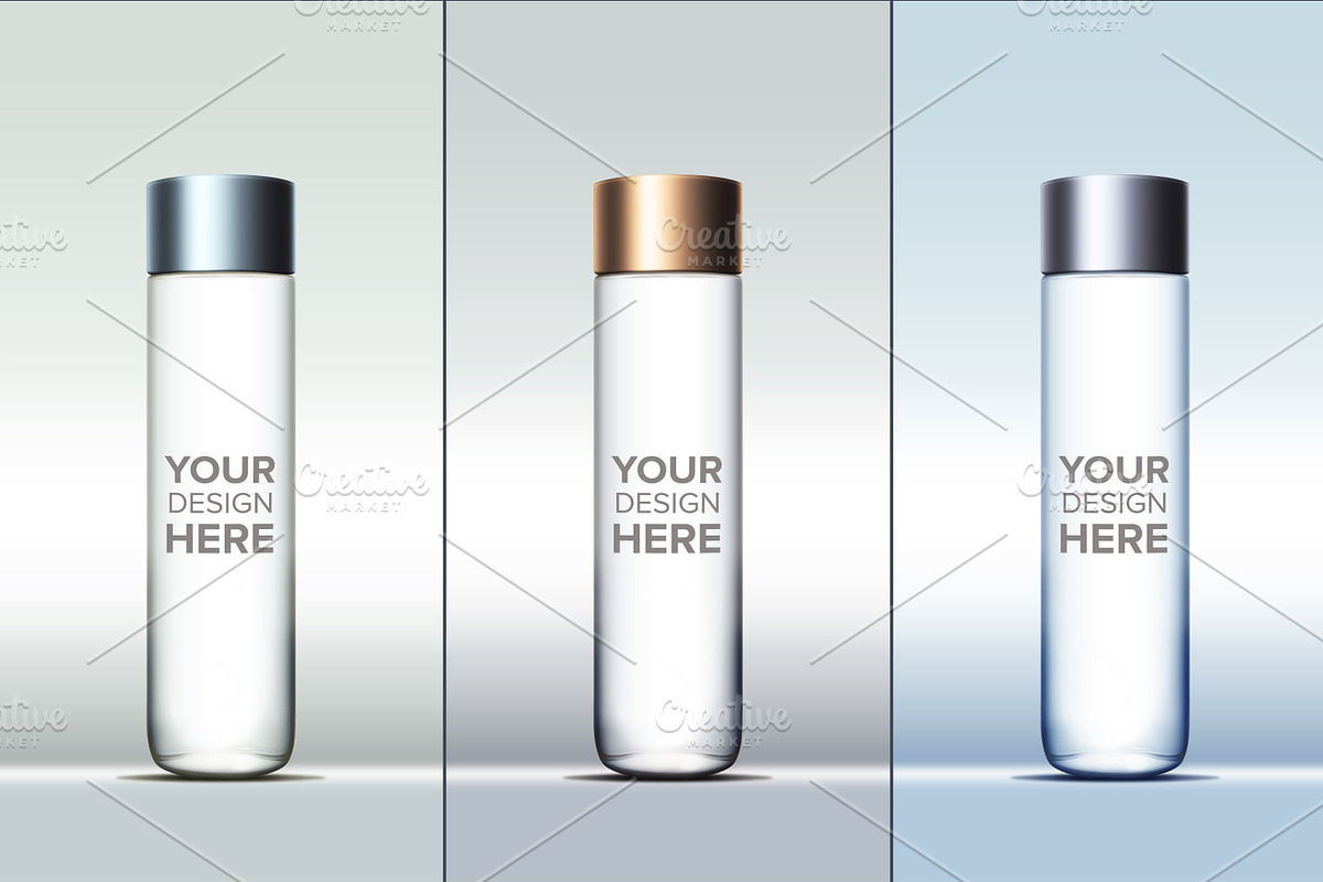 Cylinder bottle mockup, a Product Mockup by Ana Zivick (Photo 2 of 3)