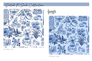 Dutch Heritage Seamless Patterns, a Pattern Graphic by FINEAPPLE (Thumbnail 2 of 9)
