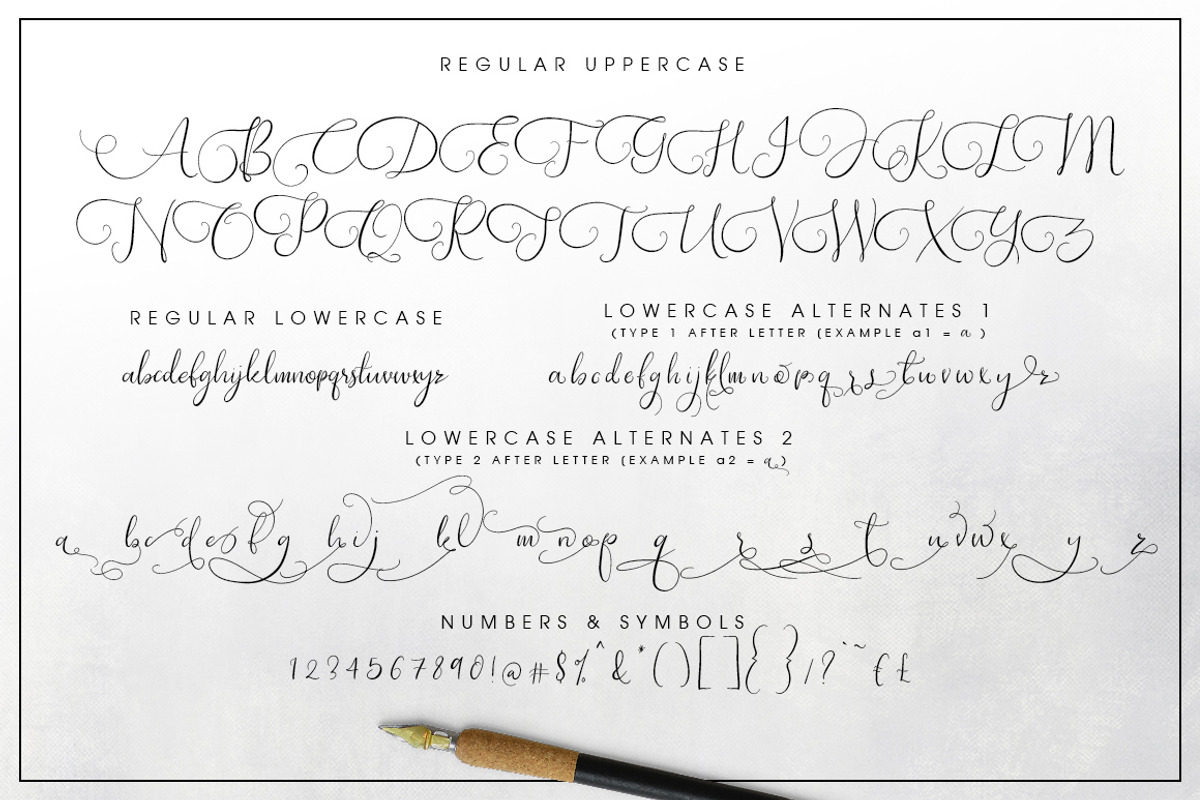 Southfall Script Font, a Script Font by Creativeqube Design (Photo 9 of 14)
