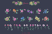 Vintage Flowers Collection, a Decorative Illustration by Mona Ahmed (Thumbnail 10 of 12)