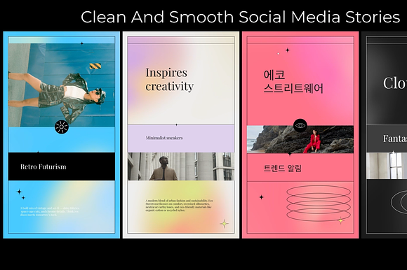 Clean Social Media After Effects preview 2
