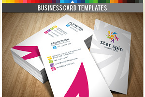 Premium Business Card - Star Spin V2