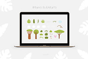 Safari Animals Children clipart set, an Animal Illustration by JuliyArt (Thumbnail 11 of 12)