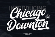 Chicago Downton - Bold Script Font, a Handwritten Font by Myn Type (Thumbnail 1 of 10)