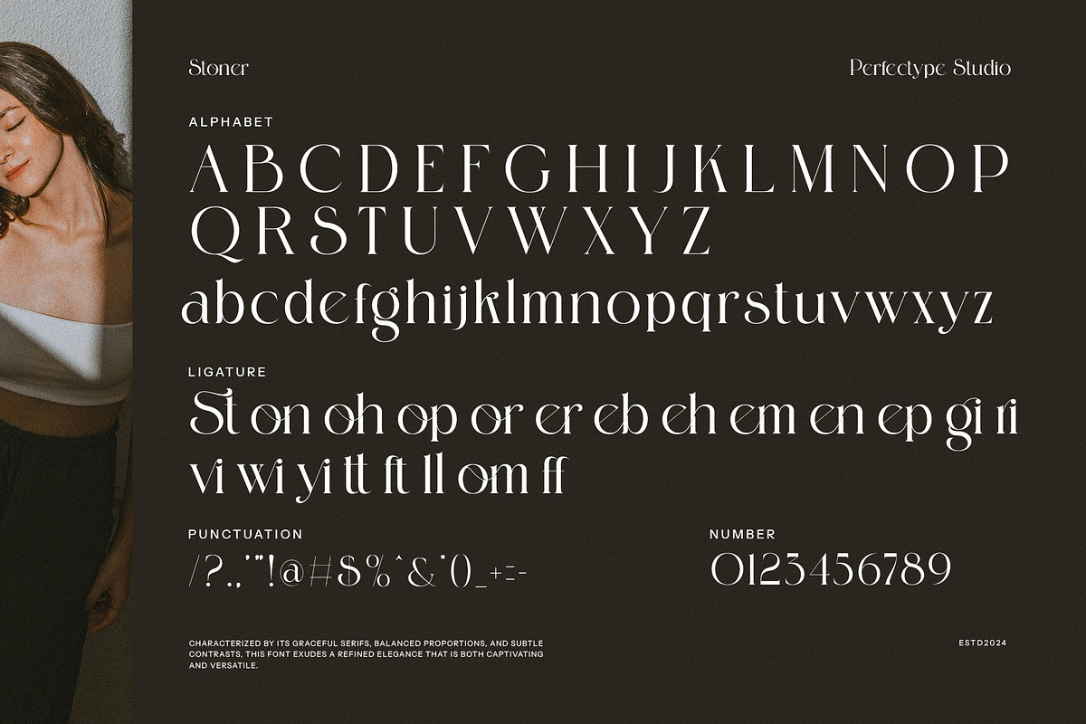 Stoner Modern Serif Font, a Serif Font by Perfectype (Photo 8 of 8)