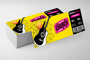 Church Fundraising Concert Templates, an Invitation Template by Psd Templates
