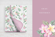 SALE!Tropical Blossom Watercolor Set, a Decorative Illustration by Irina Diasli (Thumbnail 13 of 14)