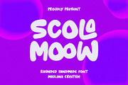Scola Moow Rounded Handmade Handwrit, a Handwritten Font by Maulana Creative (Thumbnail 1 of 7)
