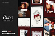 RUOE / Stories Social Media KIT, a Social Media Template by Pixel And Oblivé (Thumbnail 1 of 5)