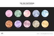 TYD - Tie Dye Background Patterns, a Pattern Graphic by Delightful Design (Thumbnail 10 of 12)