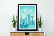 USA Cities Landscape Collection, an Illustration by Chuhastock (Thumbnail 2 of 13)