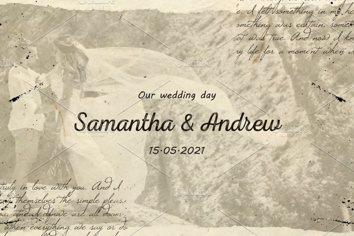 Romantic Wedding Slideshow, a Templates & Theme by VaheGrigoryan (Photo 5 of 5)
