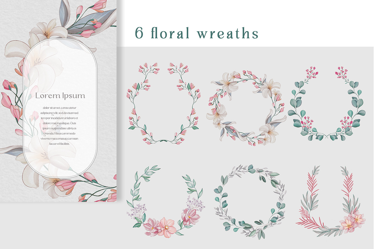 Lovely garden. Floral illustrations, a Decorative Illustration by DamriNa art (Photo 2 of 8)