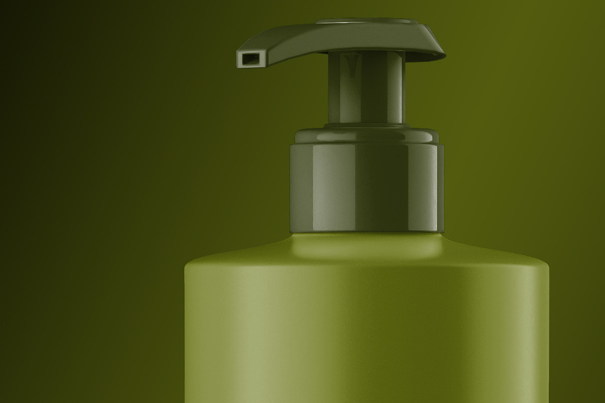 Cosmetic Pump Bottle Mockup 5 Views, a Cups & Container Mockup by Illusiongraphic (Photo 22 of 22)