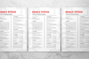 Professional Resume & Cover Letter 1