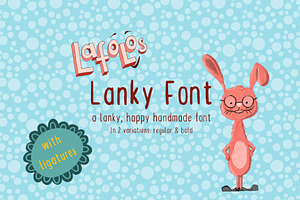 LAFOLOs Lanky Font
