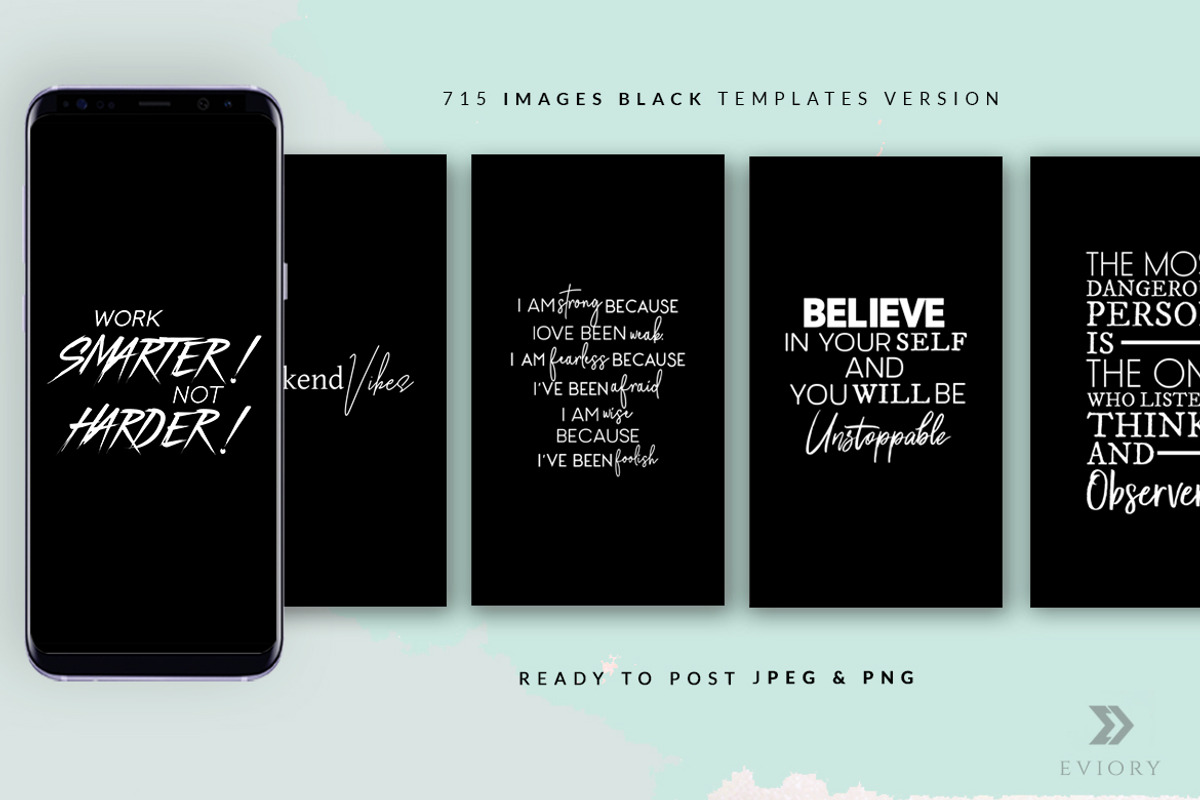 Instagram Stories Quote, a Social Media Template by Eviory (Photo 6 of 31)